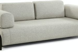 Compo, 3-personers sofa by Kave Home (Armlæn v/h, Beige)